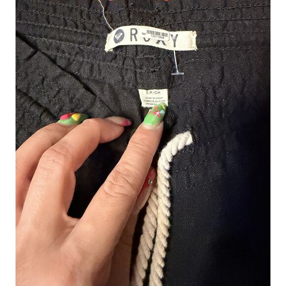 ROXY Oceanside Flared Beach Pants, Size Small - Picture 4 of 5